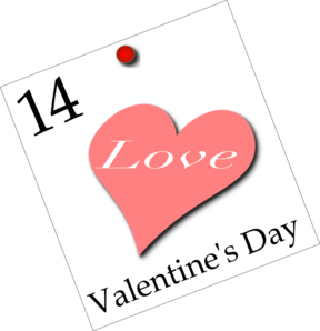 Valentines Day February 14 Clip Art
